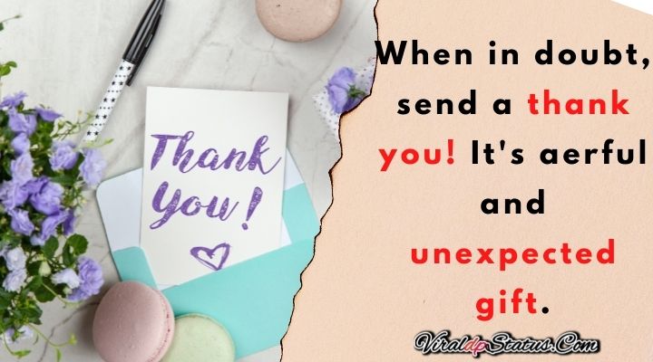 How To Say Thank You For An Unexpected Gift - Viral Dp Status